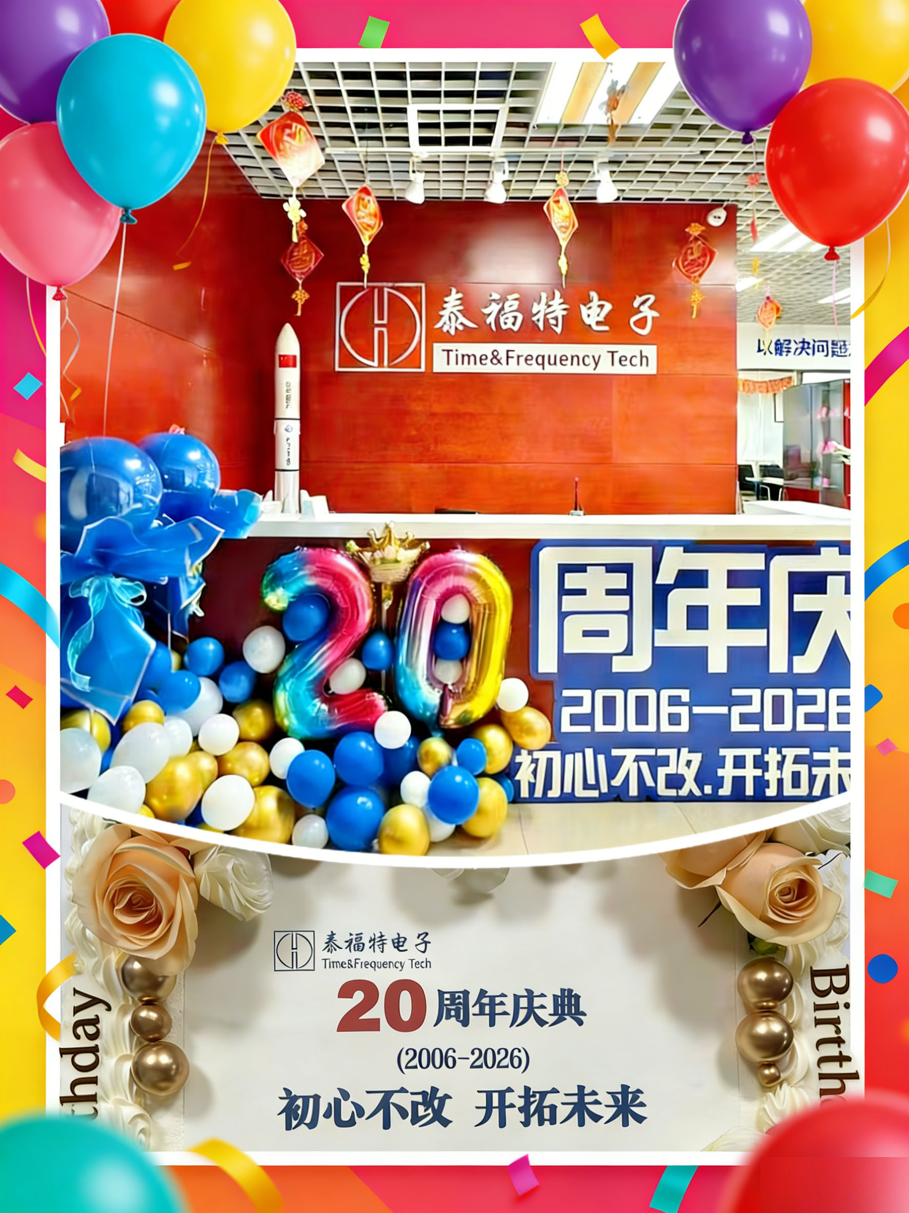 初心不改，開拓未來！我們20歲了！